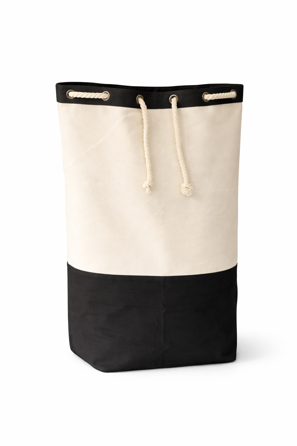 Travel laundry bag with monogram