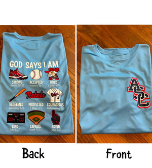 God Says I AM - Baseball