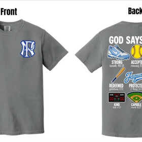 God SAYS I AM - SOFTBALL