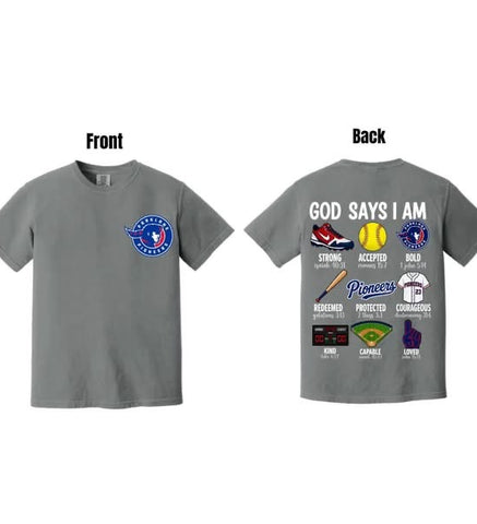 God Says I Am - Softball